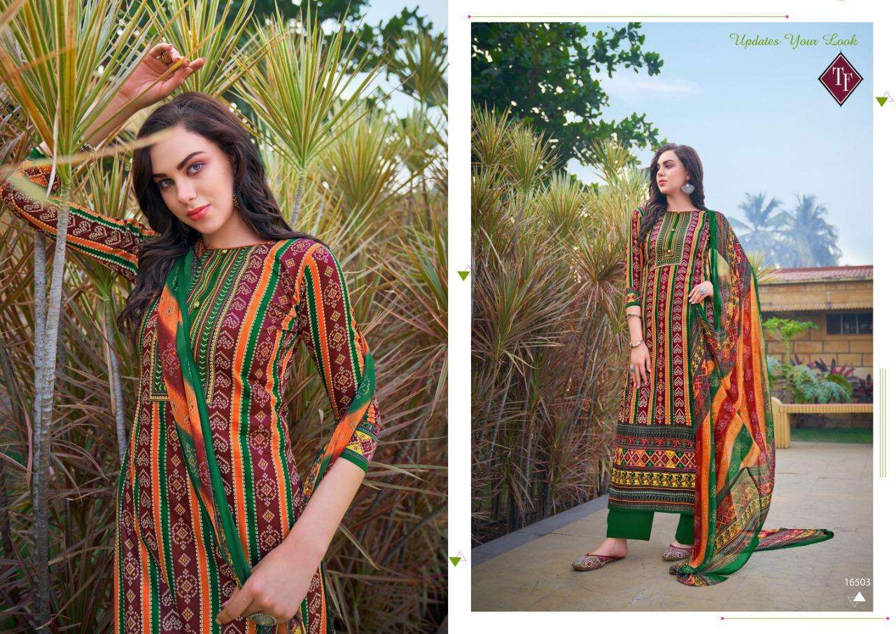 AHRUM BY TANISHK FASHION 16501 TO 16508 SERIES BEAUTIFUL SUITS COLORFUL STYLISH FANCY CASUAL WEAR & ETHNIC WEAR PURE JAM COTTON PRINT DRESSES AT WHOLESALE PRICE