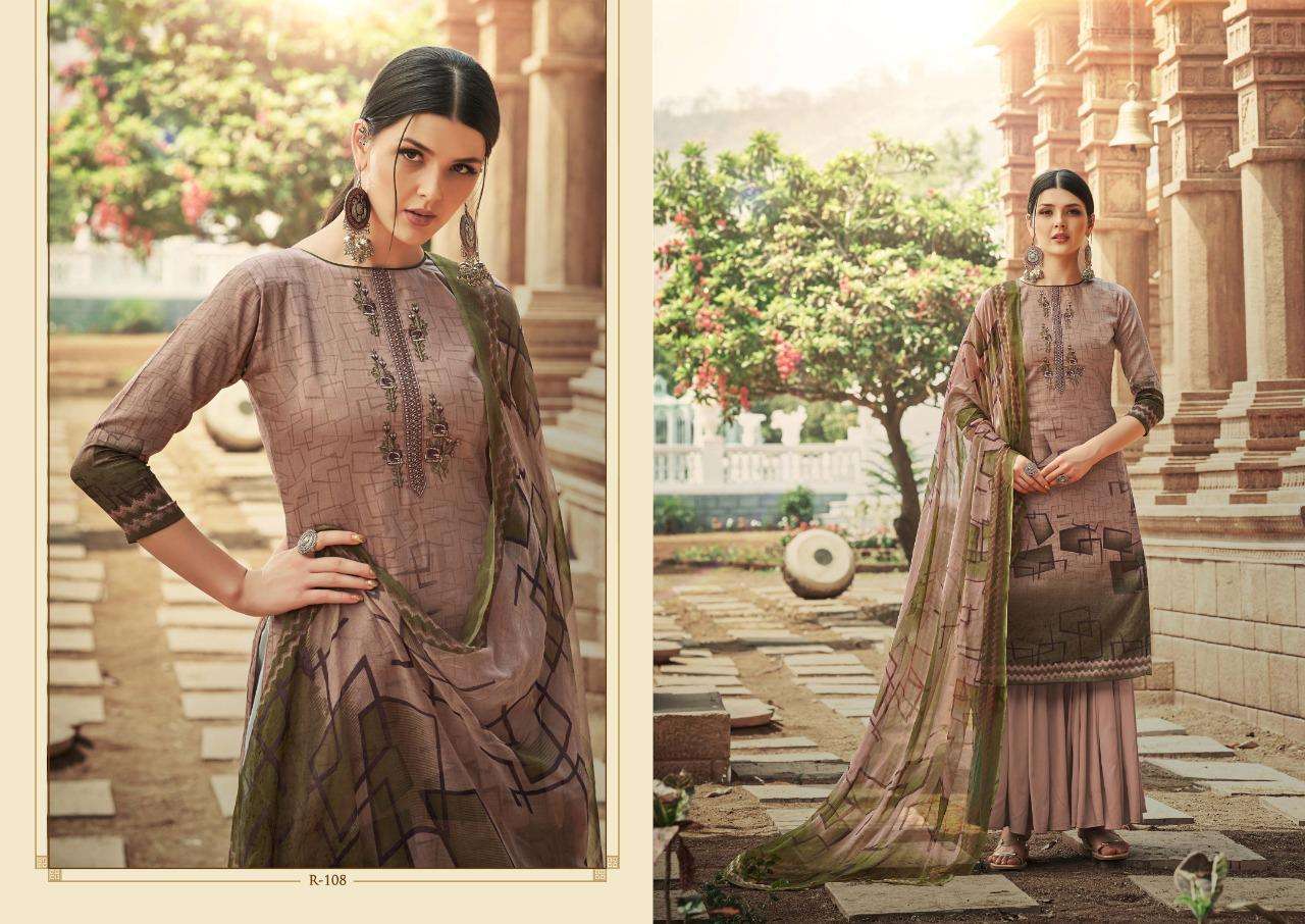 RUBI BY SIYONI 001 TO 010 SERIES BEAUTIFUL SUITS COLORFUL STYLISH FANCY CASUAL WEAR & ETHNIC WEAR PURE HEAVY JAM COTTON PRINT EMBROIDERED DRESSES AT WHOLESALE PRICE
