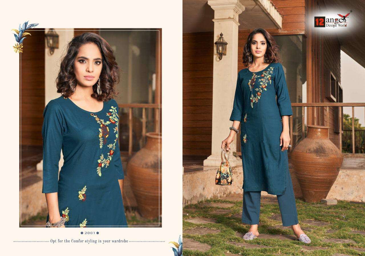 RED ROSE BY 12 ANGEL 2001 TO 2006 SERIES DESIGNER STYLISH FANCY COLORFUL BEAUTIFUL PARTY WEAR & ETHNIC WEAR COLLECTION HEAVY COTTON JAM KURTIS AT WHOLESALE PRICE