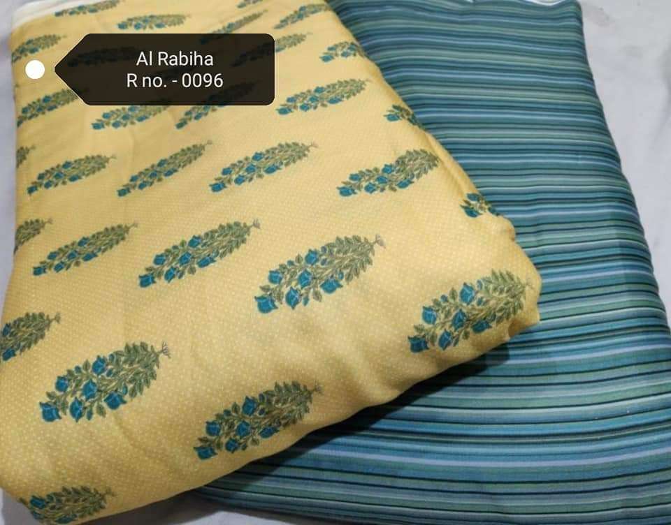 AL RABIHA BY FASHID WHOLESALE 01 TO 15 SERIES DESIGNER PAKISTANI SUITS BEAUTIFUL FANCY COLORFUL STYLISH PARTY WEAR & OCCASIONAL WEAR MUSLIN COTTON PRINT DRESSES AT WHOLESALE PRICE
