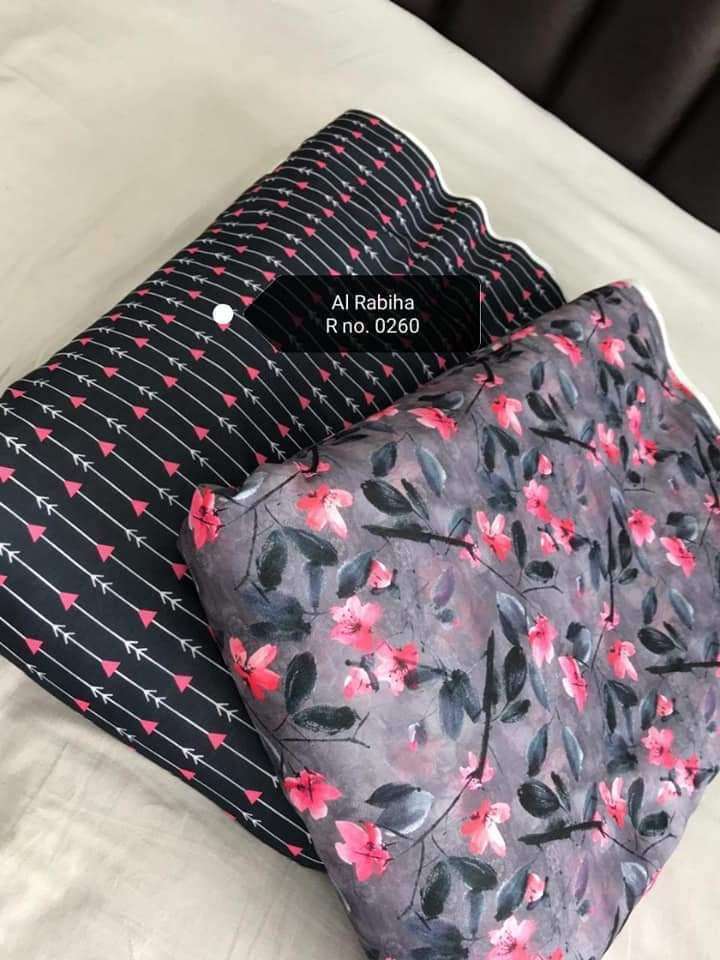 AL RABIHA BY FASHID WHOLESALE 01 TO 15 SERIES DESIGNER PAKISTANI SUITS BEAUTIFUL FANCY COLORFUL STYLISH PARTY WEAR & OCCASIONAL WEAR MUSLIN COTTON PRINT DRESSES AT WHOLESALE PRICE