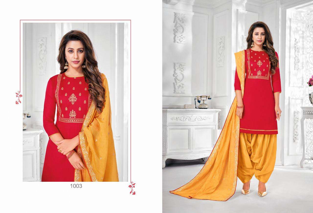 KOHINOOR BY SHAGUN 1001 TO 1012 SERIES DESIGNER SUITS BEAUTIFUL FANCY COLORFUL STYLISH PARTY WEAR & OCCASIONAL WEAR JAM SATIN CODING WORK DRESSES AT WHOLESALE PRICE