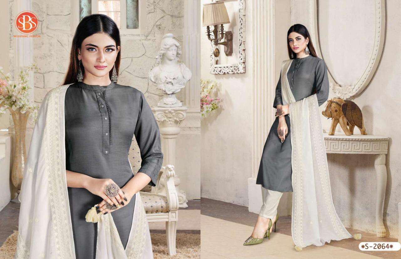 AAISHA BY SBS 2061 TO 2069 SERIES BEAUTIFUL SUITS COLORFUL STYLISH FANCY CASUAL WEAR & ETHNIC WEAR LINEN DRESSES AT WHOLESALE PRICE