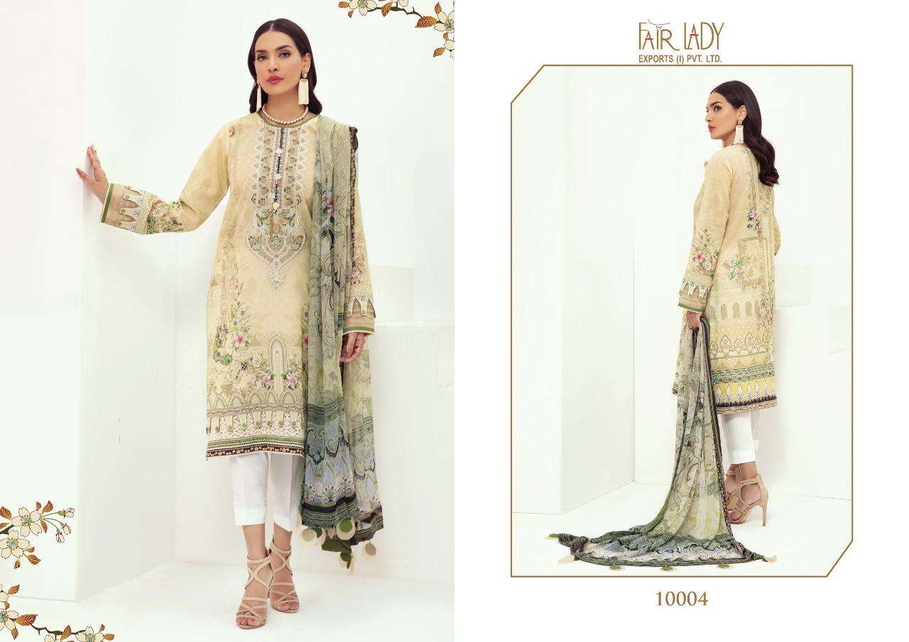 FARASHA BY FAIR LADY 10001 TO 10007 SERIES DESIGNER PAKISTANI SUITS COLLECTION BEAUTIFUL STYLISH COLORFUL FANCY PARTY WEAR & OCCASIONAL WEAR PURE JAM SATIN DIGITAL PRINT WITH EMBROIDERY DRESSES AT WHOLESALE PRICE