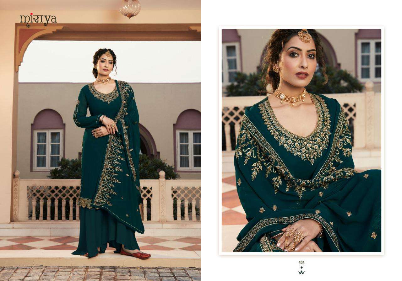 PARINEETA BY AARAV TRENDZ 401 TO 4005 SERIES BEAUTIFUL FANCY COLORFUL STYLISH WEDDING WEAR COLLECTION PARTY WEAR & OCCASIONAL WEAR GEORGETTE EMBROIDERY WORK DRESSES AT WHOLESALE PRICE