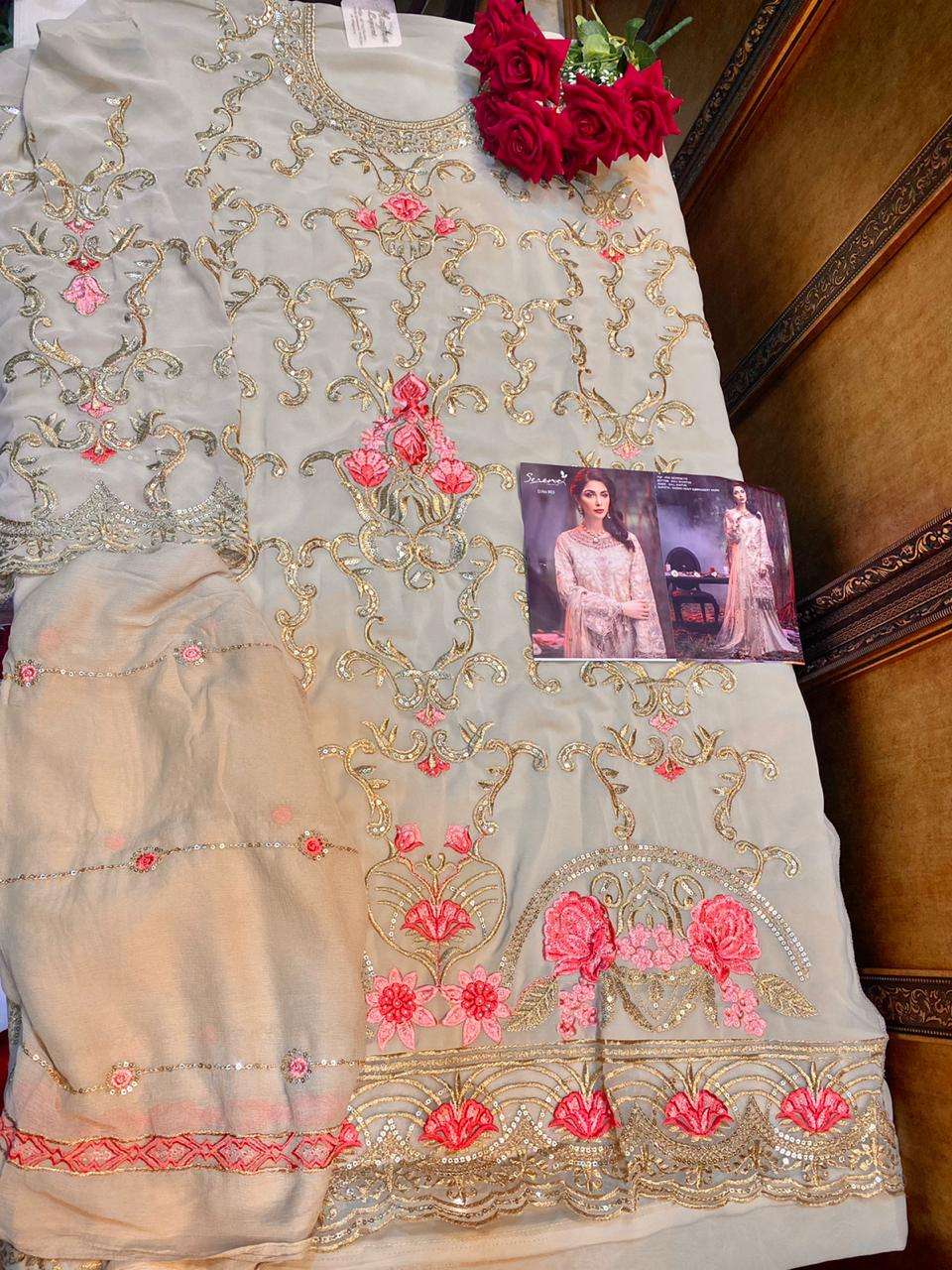 SERENE HIT DESIGN 903 BY SERENE DESIGNER FESTIVE PAKISTANI SUITS COLLECTION BEAUTIFUL STYLISH FANCY COLORFUL PARTY WEAR & OCCASIONAL WEAR FANCY WITH EMBROIDERED DRESSES AT WHOLESALE PRICE