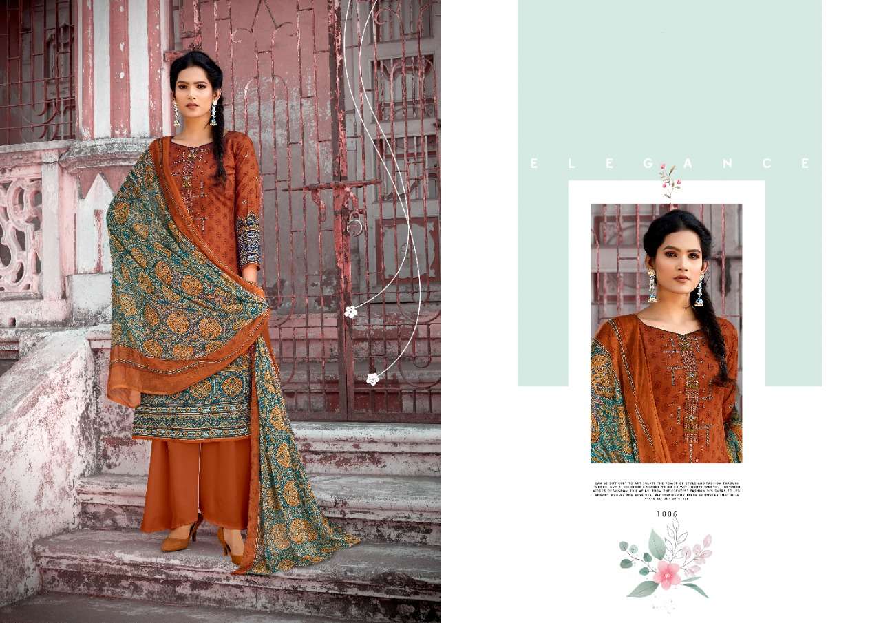 HEER BY KESARIYA 1001 TO 1008 SERIES BEAUTIFUL SUITS COLORFUL STYLISH FANCY CASUAL WEAR & ETHNIC WEAR CAMBRIC COTTON DIGITAL PRINT DRESSES AT WHOLESALE PRICE