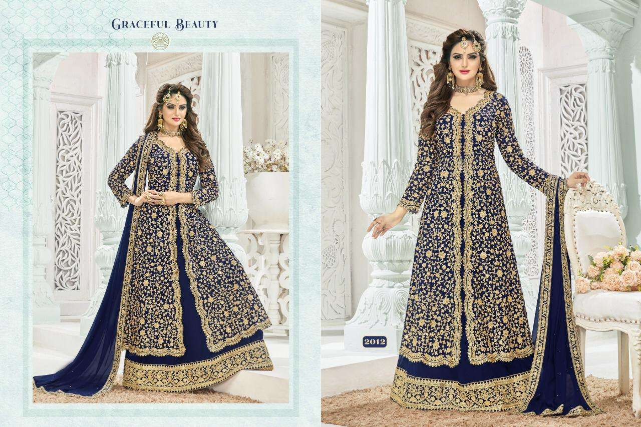 GULBAGH BY A.M. CREATION 2011 TO 2014 SERIES BEAUTIFUL STYLISH SUITS FANCY COLORFUL CASUAL WEAR & ETHNIC WEAR & READY TO WEAR FAUX GEORGETTE EMBROIDERED DRESSES AT WHOLESALE PRICE