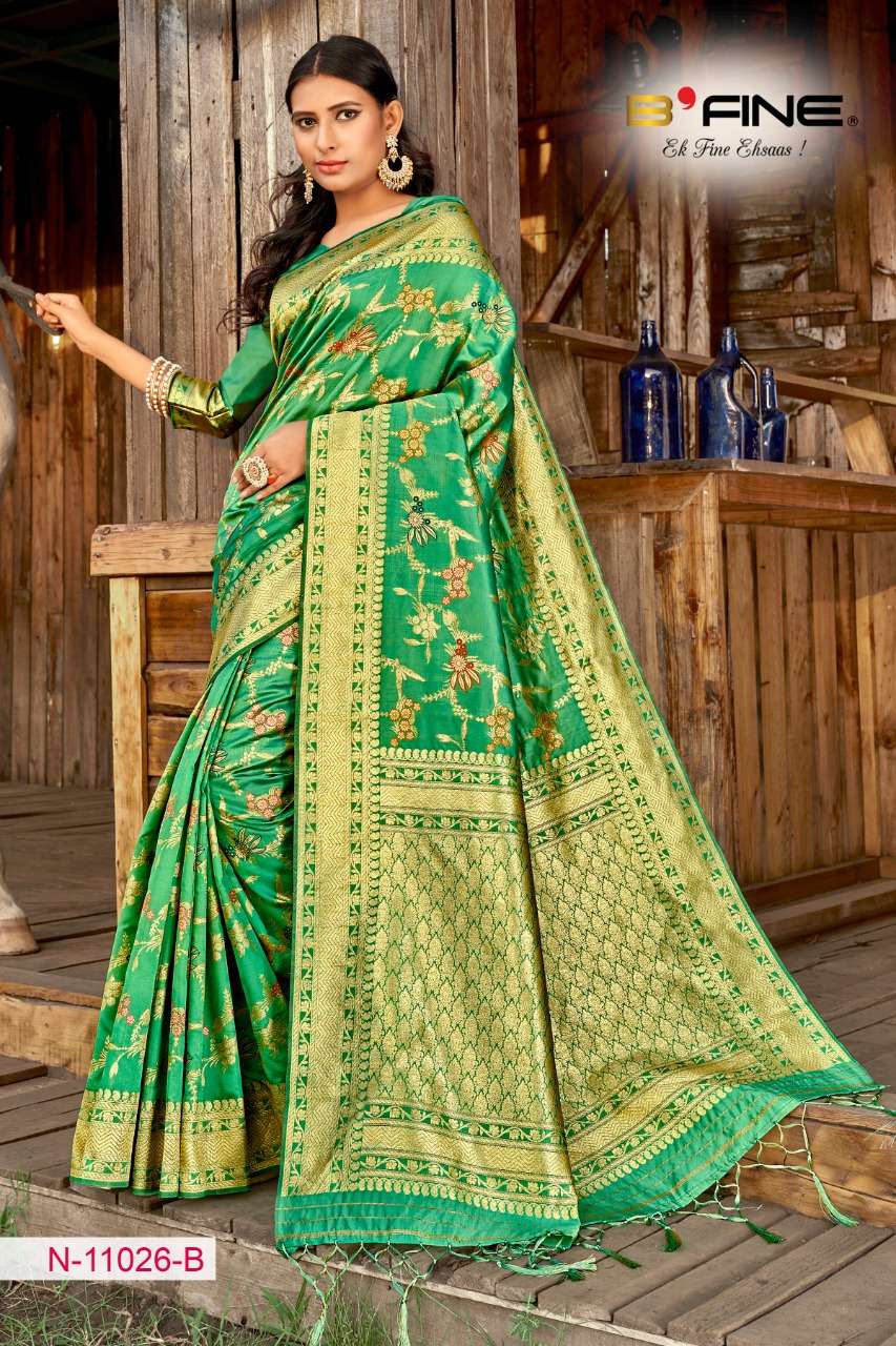 ART OF ZARI BY BFINE 11025-A TO 11027-D SERIES INDIAN TRADITIONAL WEAR ...