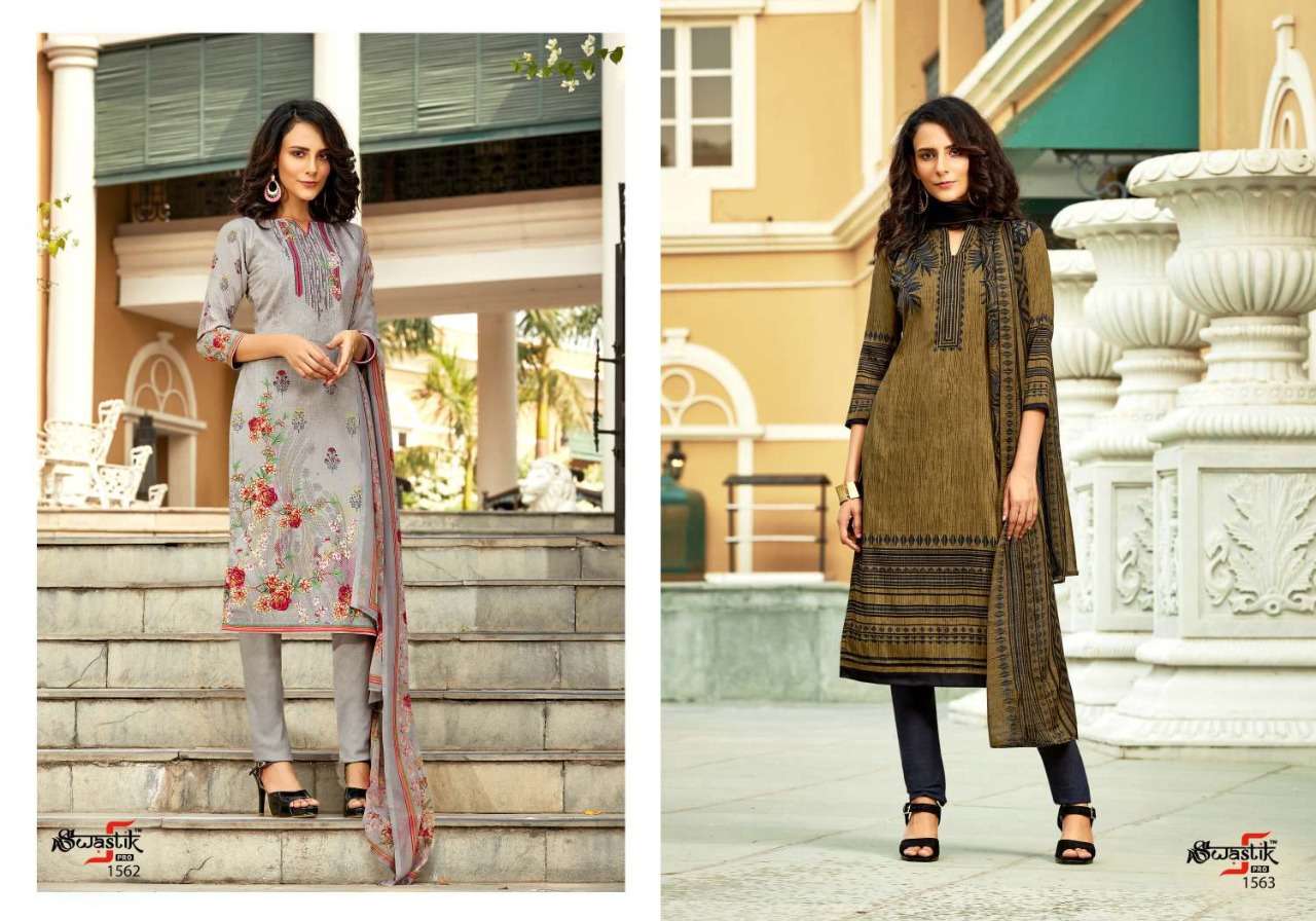 SWASTIK PRO VOL-44 BY ANMOL TEX 1561 TO 1578 SERIES BEAUTIFUL SUITS STYLISH FANCY COLORFUL PARTY WEAR & OCCASIONAL WEAR AMERICAN CREPE DRESSES AT WHOLESALE PRICE