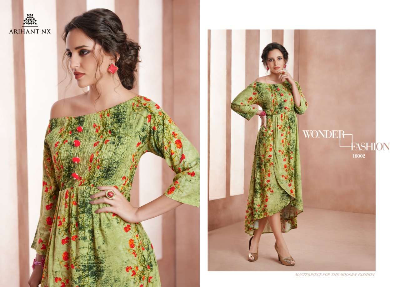 ARIHANT NX HIT DESIGN 16002 BY ARIHANT NX STYLISH FANCY COLORFUL BEAUTIFUL PARTY WEAR & ETHNIC WEAR COLLECTION FANCY GOWNS AT WHOLESALE PRICE