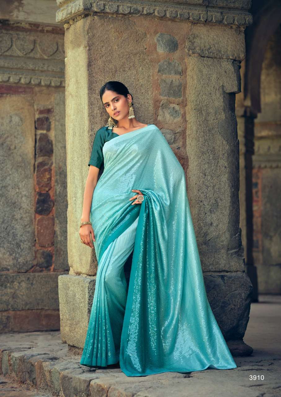 HEER BY FASHID WHOLESALE 3901 TO 3910 SERIES INDIAN TRADITIONAL WEAR COLLECTION BEAUTIFUL STYLISH FANCY COLORFUL PARTY WEAR & OCCASIONAL WEAR SOFT PRINT WITH SEQUENCE SAREES AT WHOLESALE PRICE