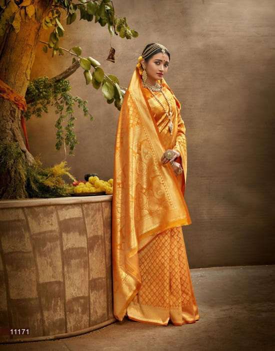 PARIDHI BY SHAKUNT 11171 TO 11176 SERIES INDIAN TRADITIONAL WEAR COLLECTION BEAUTIFUL STYLISH FANCY COLORFUL PARTY WEAR & OCCASIONAL WEAR SILK SAREES AT WHOLESALE PRICE