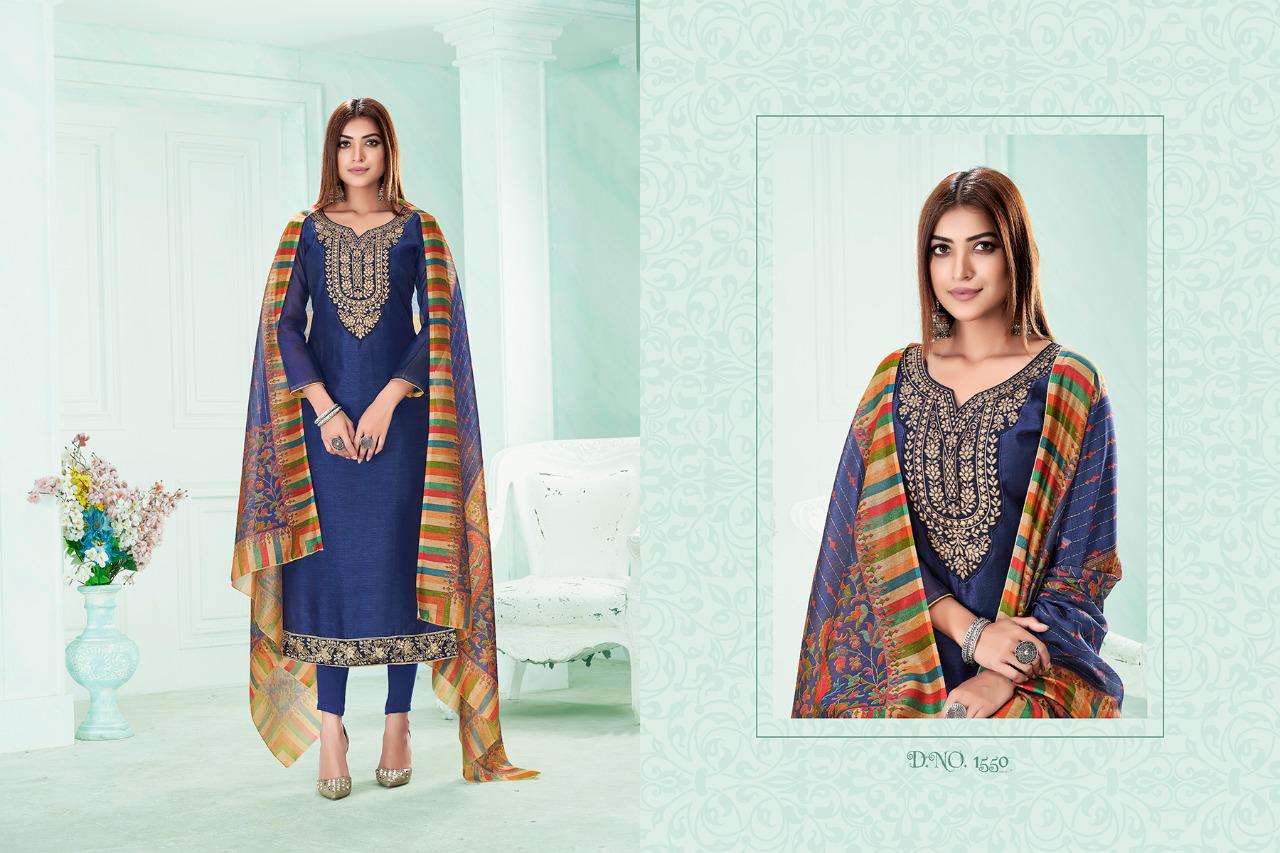 SURATI NX BY RANI TRENDZ BEAUTIFUL SUITS COLORFUL STYLISH FANCY CASUAL WEAR & ETHNIC WEAR MODAL CHANDERI DRESSES AT WHOLESALE PRICE