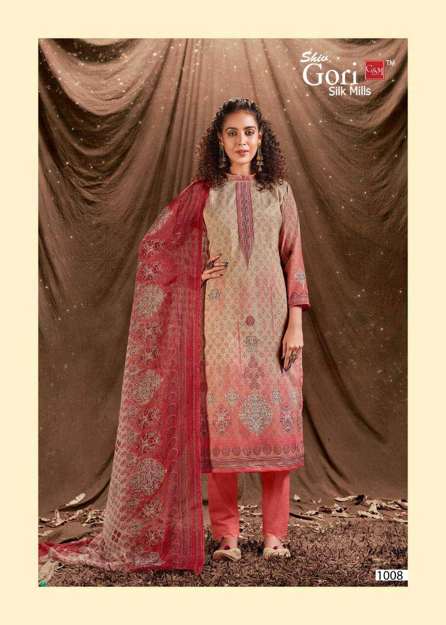 FAB INDIA BY SHIV GORI SILK MILLS 1001 TO 1010 SERIES BEAUTIFUL SUITS COLORFUL STYLISH FANCY CASUAL WEAR & ETHNIC WEAR KHADI COTTON DIGITAL PRINT DRESSES AT WHOLESALE PRICE