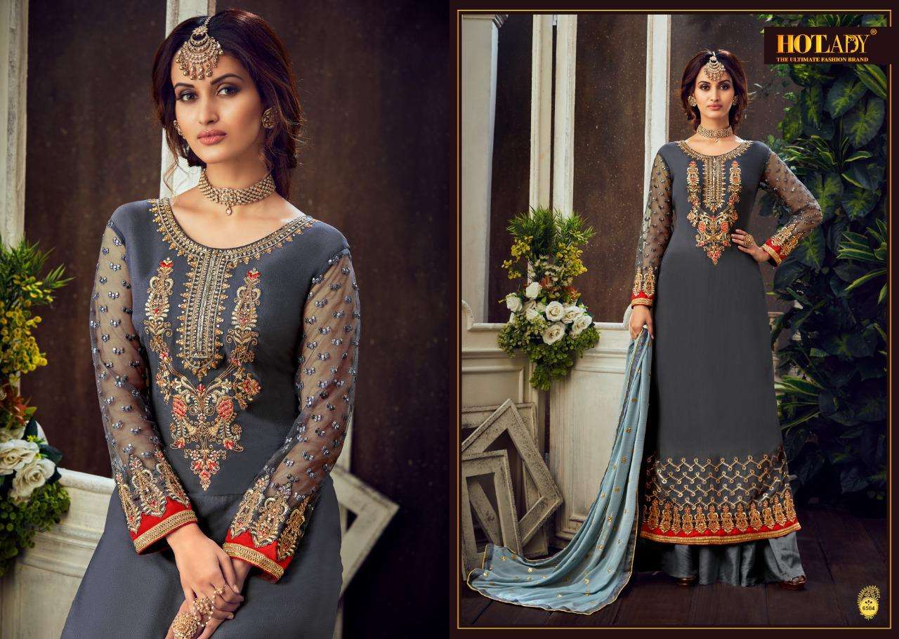MAHIKA BY HOT LADY 6501 TO 6506 SERIES BEAUTIFUL SHARARA SUITS STYLISH FANCY COLORFUL PARTY WEAR & OCCASIONAL WEAR PURE GEORGETTE DRESSES AT WHOLESALE PRICE