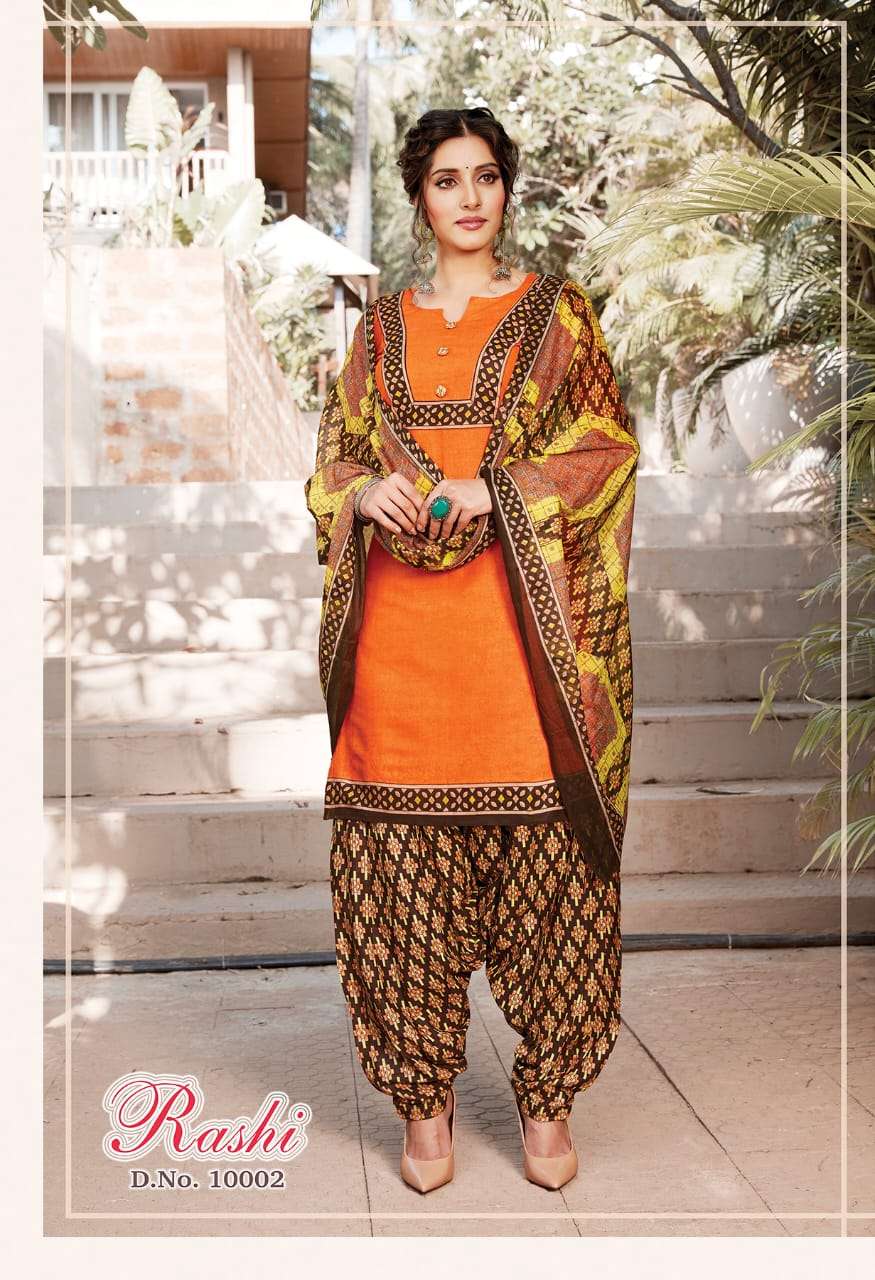 RASHI VOL-10 BY DEVI 10001 TO 10012 SERIES BEAUTIFUL SUITS COLORFUL STYLISH FANCY CASUAL WEAR & ETHNIC WEAR FANCY DRESSES AT WHOLESALE PRICE