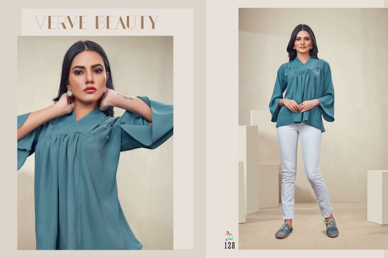 ALICE BY DOVI FASHION DESIGNER STYLISH FANCY COLORFUL BEAUTIFUL PARTY WEAR & ETHNIC WEAR COLLECTION IMPORTED TOPS AT WHOLESALE PRICE