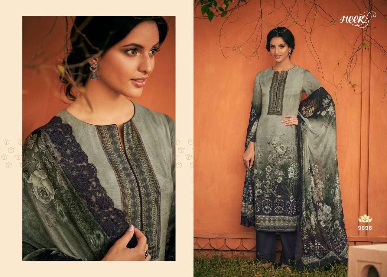 HEER SALE BY HEER DESIGNER SUITS COLLECTION BEAUTIFUL STYLISH FANCY COLORFUL PARTY WEAR & OCCASIONAL WEAR FANCY DRESSES AT WHOLESALE PRICE