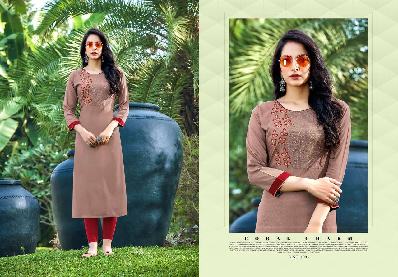 AALIYA VOL-2 BY JINESH NX 1001 TO 1008 SERIES DESIGNER STYLISH FANCY COLORFUL BEAUTIFUL PARTY WEAR & ETHNIC WEAR COLLECTION RAYON HANDWORK KURTIS AT WHOLESALE PRICE