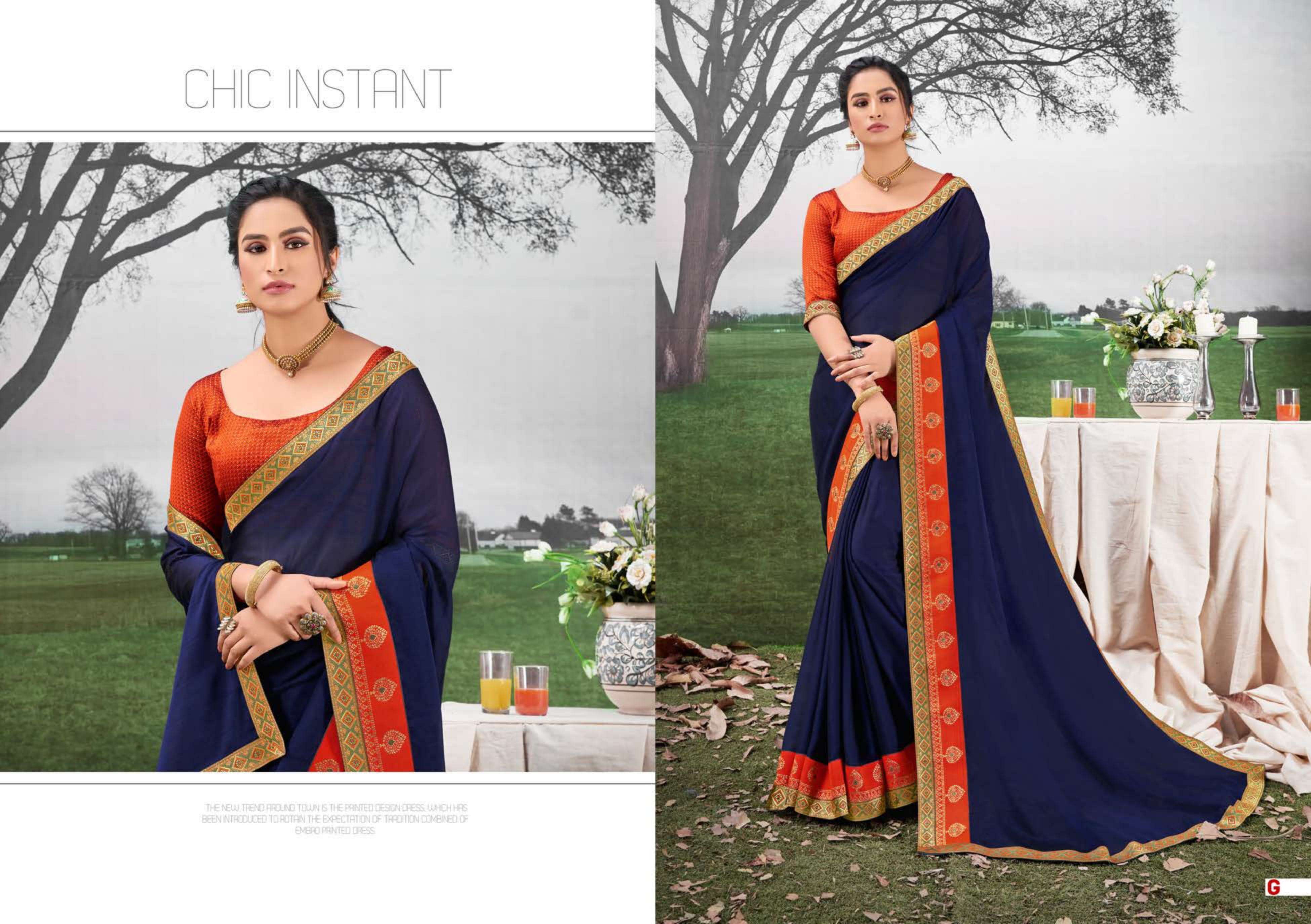 NAYANTARA BY SHRAVYA A TO H SERIES INDIAN TRADITIONAL WEAR COLLECTION BEAUTIFUL STYLISH FANCY COLORFUL PARTY WEAR & OCCASIONAL WEAR CHIFFON SILK SAREES AT WHOLESALE PRICE