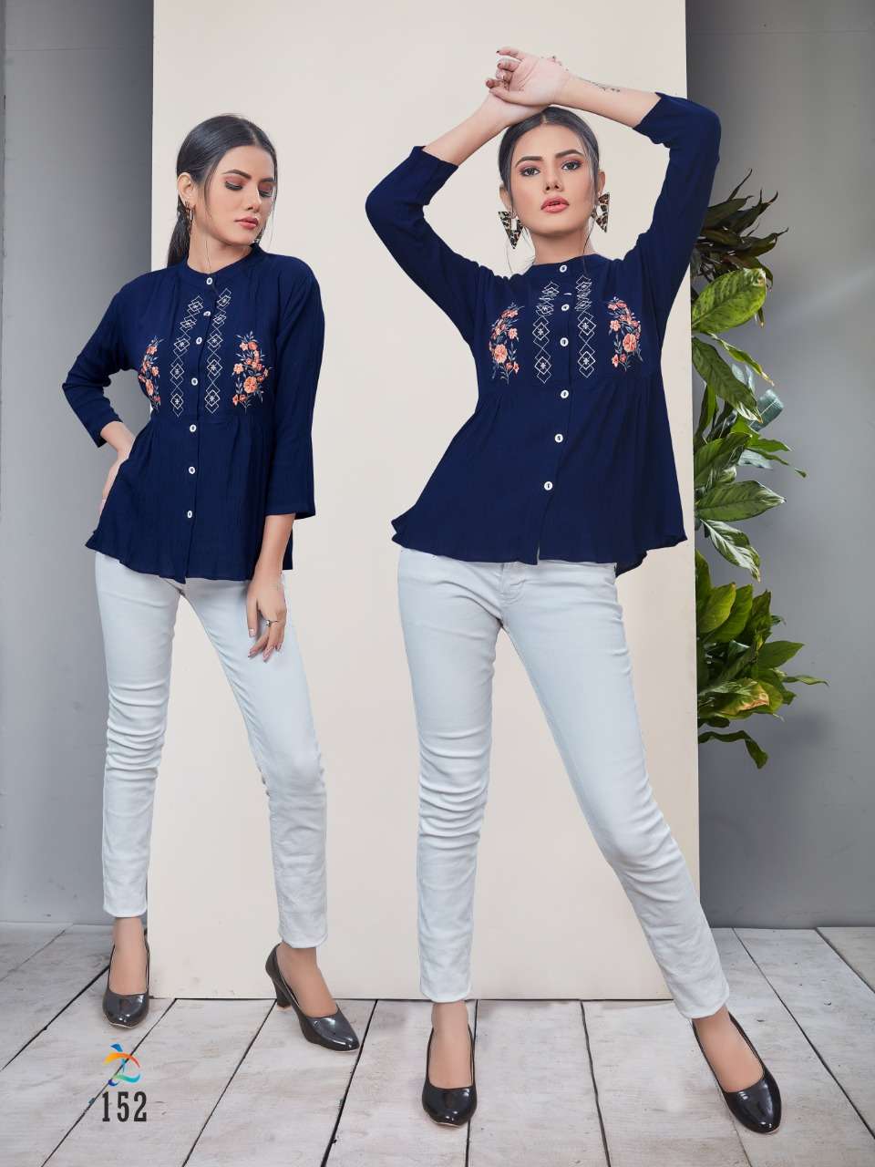 ELLEN BY DOVI FASHION DESIGNER STYLISH FANCY COLORFUL BEAUTIFUL PARTY WEAR & ETHNIC WEAR COLLECTION RAYON TOPS AT WHOLESALE PRICE