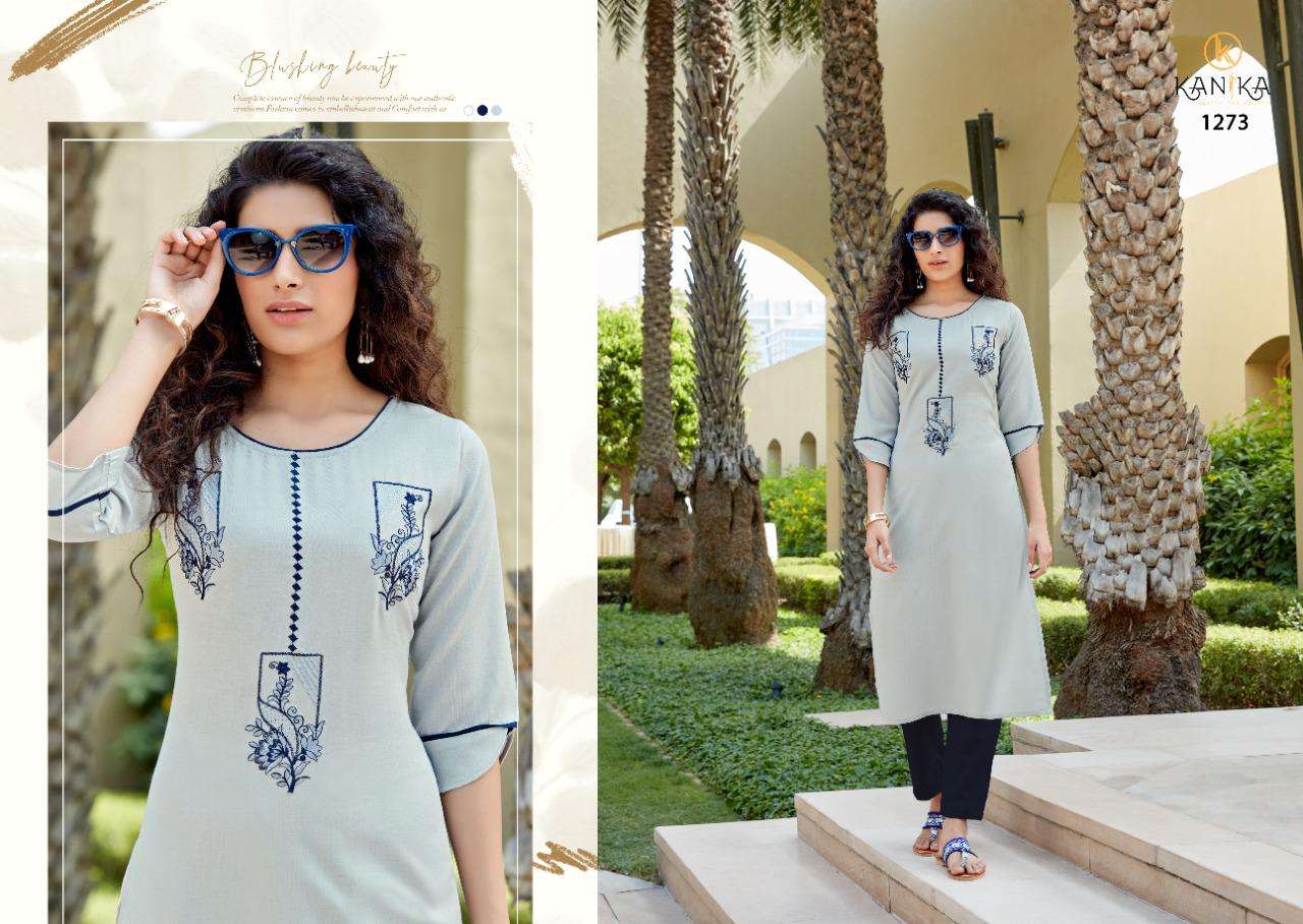 ADITI VOL-9 BY KANIKA 1273 TO 1282 SERIES DESIGNER STYLISH FANCY COLORFUL BEAUTIFUL PARTY WEAR & ETHNIC WEAR COLLECTION RUBY SILK EMBROIDERED KURTIS AT WHOLESALE PRICE