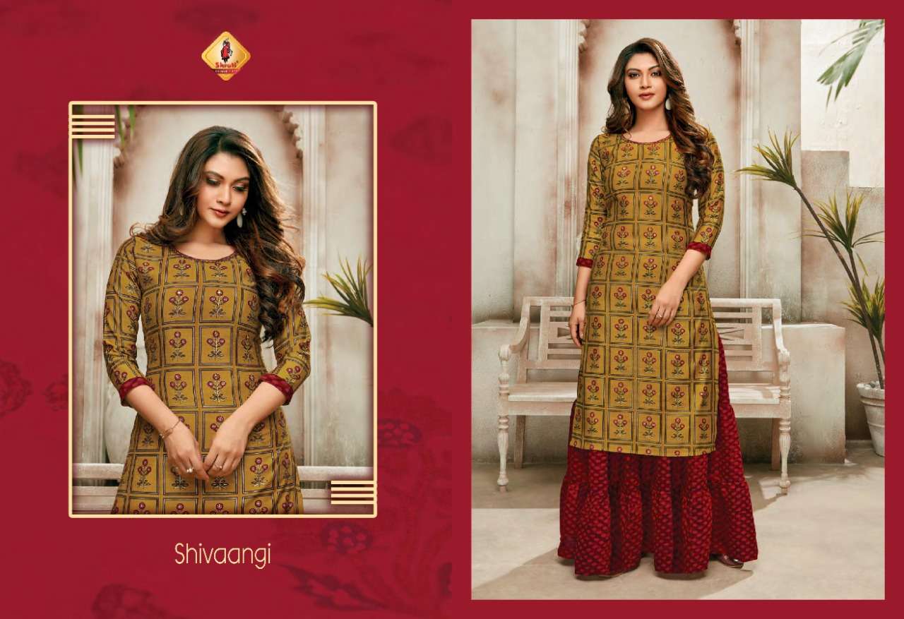 NAAYAB BY SHRUTI 1001 TO 1004 SERIES DESIGNER STYLISH FANCY COLORFUL BEAUTIFUL PARTY WEAR & ETHNIC WEAR COLLECTION MUSLIN WITH WORK KURTIS WITH BOTTOM AT WHOLESALE PRICE