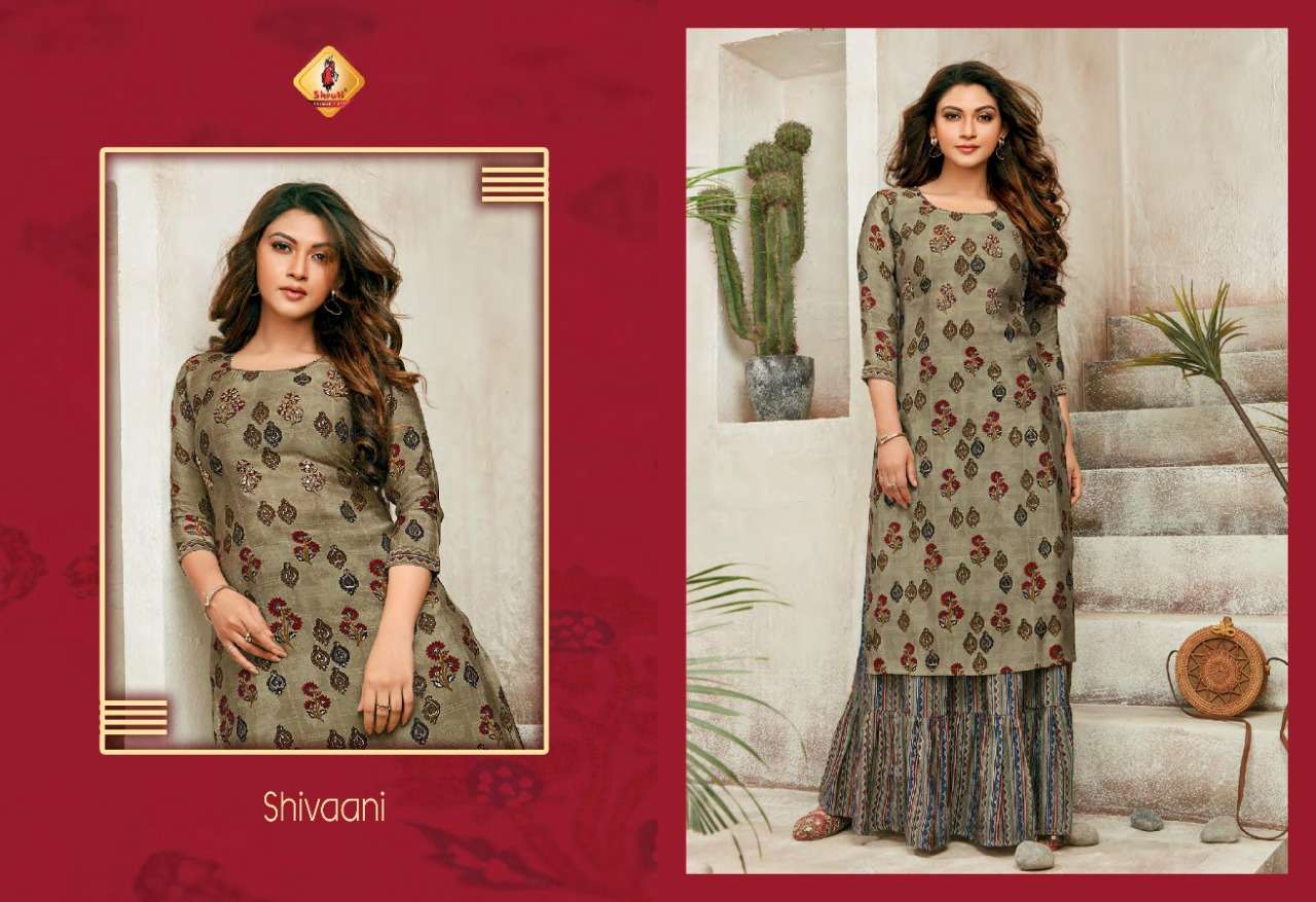 NAAYAB BY SHRUTI 1001 TO 1004 SERIES DESIGNER STYLISH FANCY COLORFUL BEAUTIFUL PARTY WEAR & ETHNIC WEAR COLLECTION MUSLIN WITH WORK KURTIS WITH BOTTOM AT WHOLESALE PRICE
