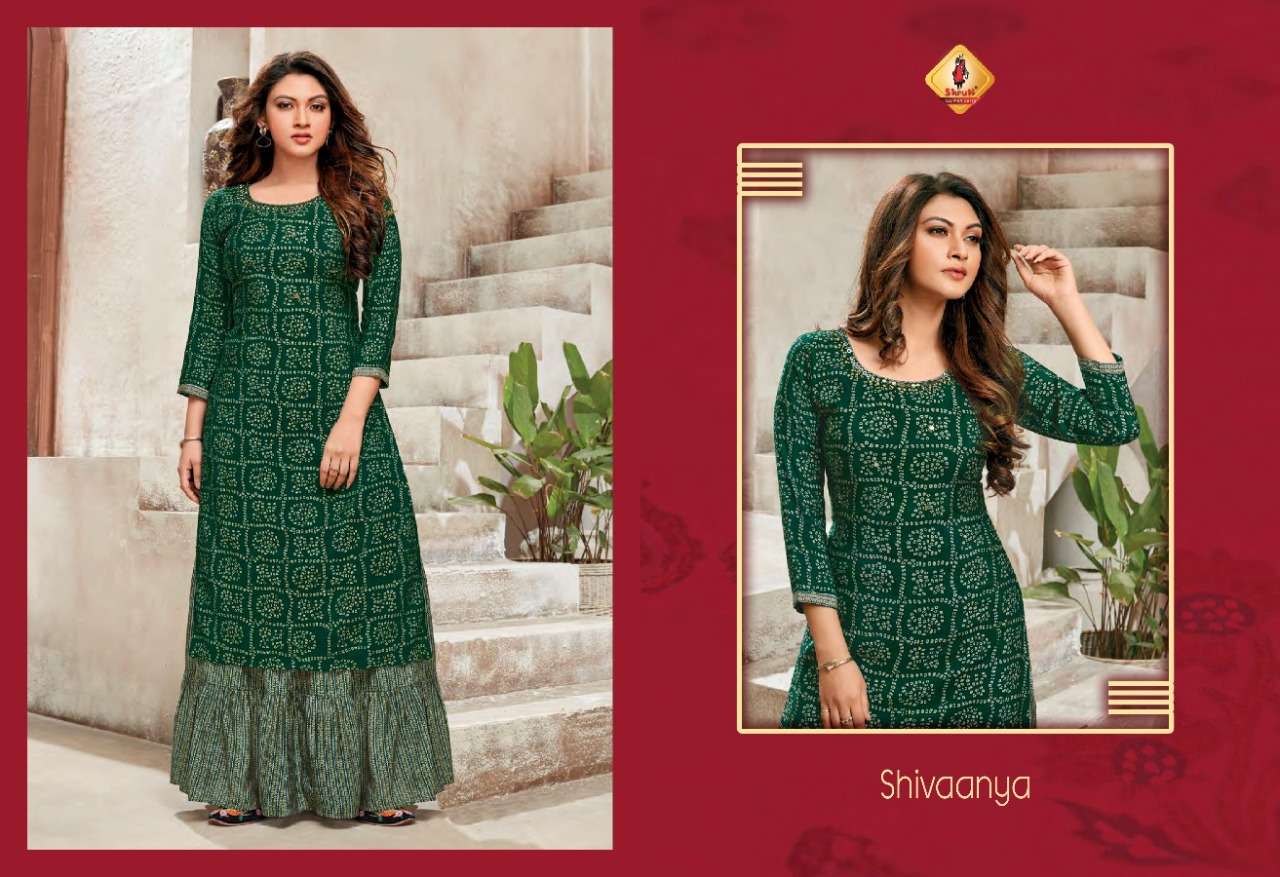 NAAYAB BY SHRUTI 1001 TO 1004 SERIES DESIGNER STYLISH FANCY COLORFUL BEAUTIFUL PARTY WEAR & ETHNIC WEAR COLLECTION MUSLIN WITH WORK KURTIS WITH BOTTOM AT WHOLESALE PRICE