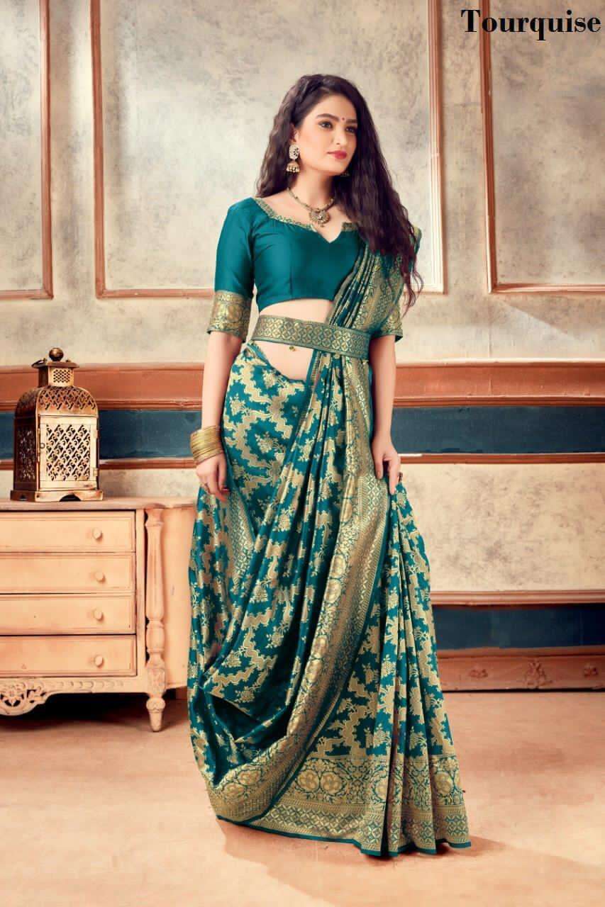 PRITI BY FASHID WHOLESALE 01 TO 06 SERIES INDIAN TRADITIONAL WEAR COLLECTION BEAUTIFUL STYLISH FANCY COLORFUL PARTY WEAR & OCCASIONAL WEAR SOFT SILK SAREES AT WHOLESALE PRICE