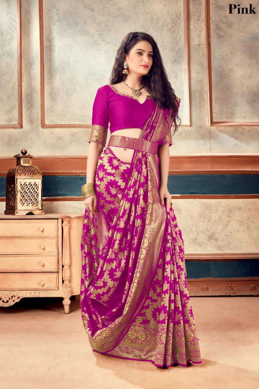 PRITI BY FASHID WHOLESALE 01 TO 06 SERIES INDIAN TRADITIONAL WEAR COLLECTION BEAUTIFUL STYLISH FANCY COLORFUL PARTY WEAR & OCCASIONAL WEAR SOFT SILK SAREES AT WHOLESALE PRICE