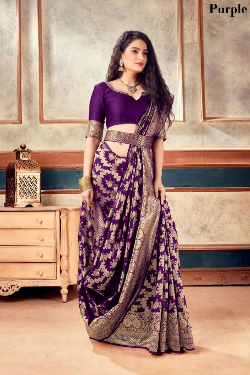 PRITI BY FASHID WHOLESALE 01 TO 06 SERIES INDIAN TRADITIONAL WEAR COLLECTION BEAUTIFUL STYLISH FANCY COLORFUL PARTY WEAR & OCCASIONAL WEAR SOFT SILK SAREES AT WHOLESALE PRICE