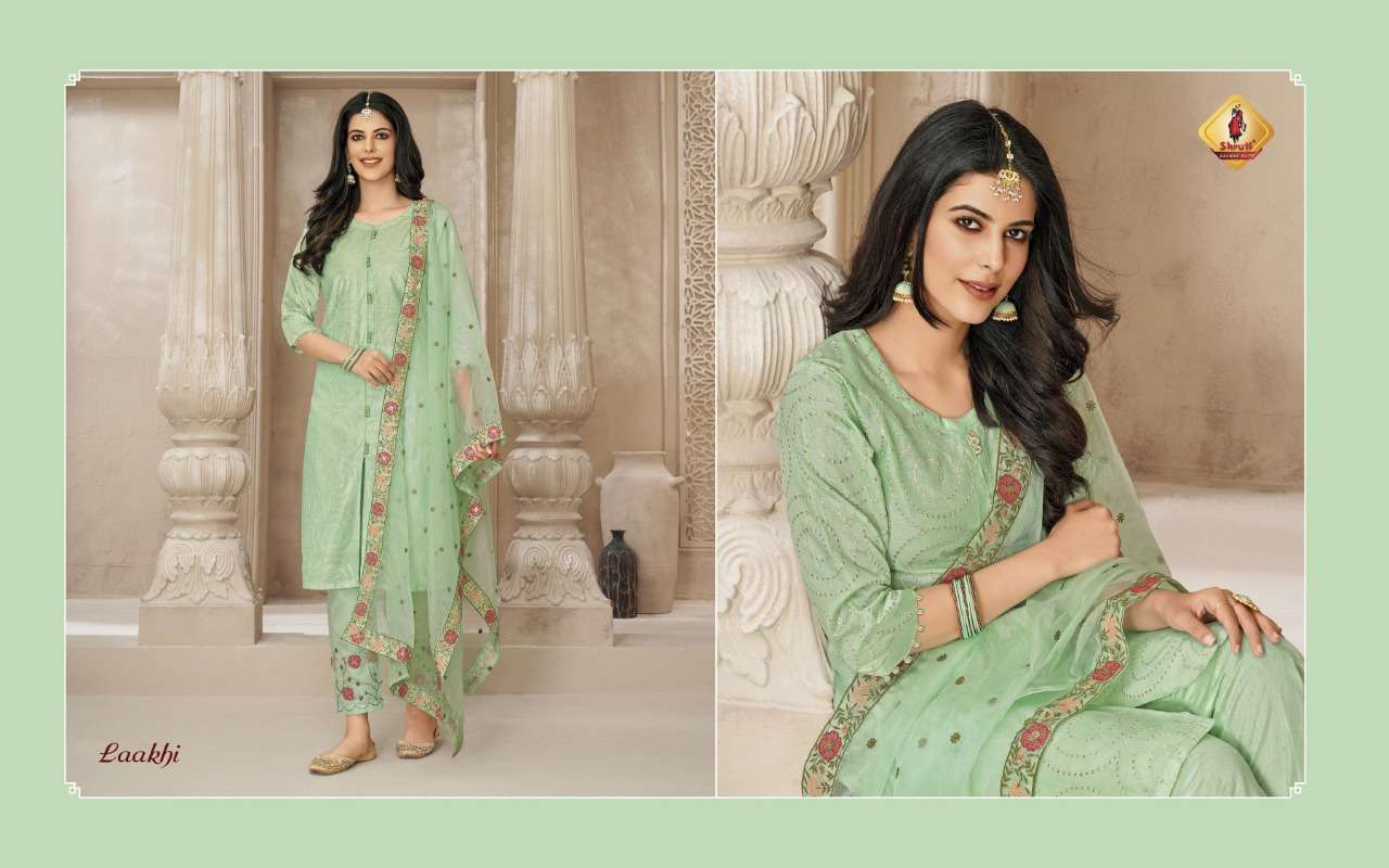 JHAKAS BY SHRUTI 01 TO 07 SERIES BEAUTIFUL SUITS COLORFUL STYLISH FANCY CASUAL WEAR & ETHNIC WEAR PURE CHANDERI DRESSES AT WHOLESALE PRICE
