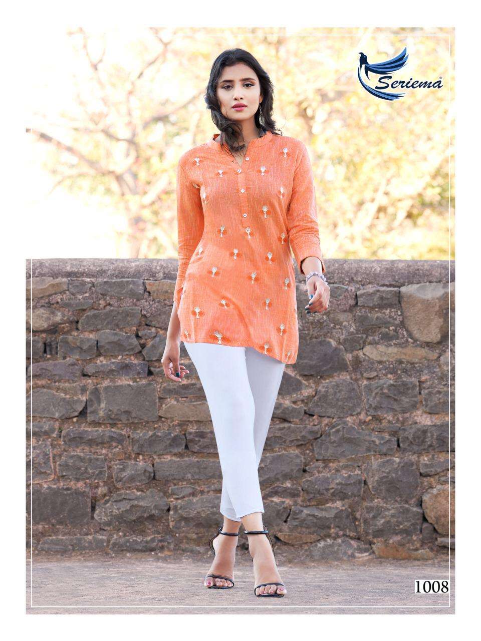 TOPSY TIPSY BY SPARROW 1008 TO 1013 SERIES DESIGNER STYLISH FANCY COLORFUL BEAUTIFUL PARTY WEAR & ETHNIC WEAR COLLECTION PURE COTTON EMBROIDERED TOPS AT WHOLESALE PRICE