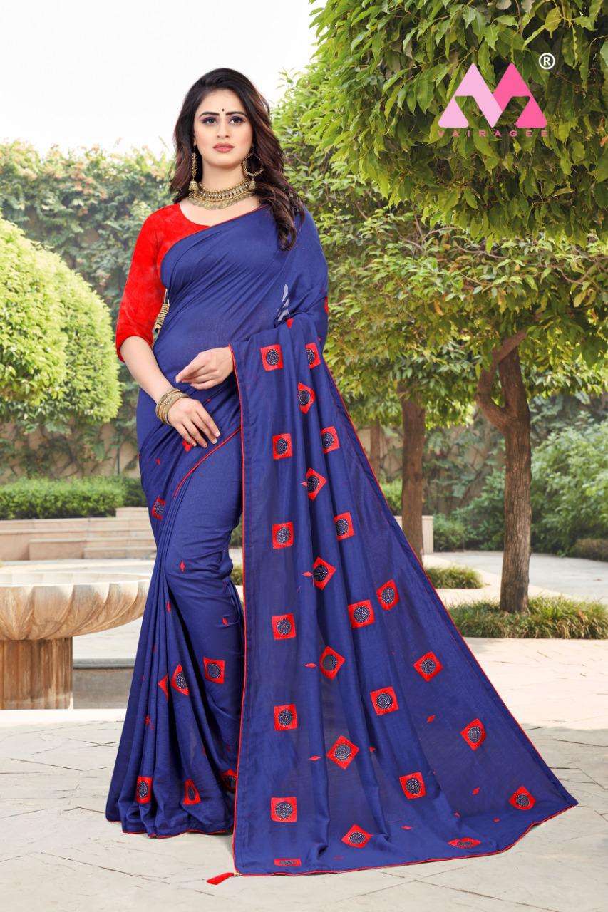 MANOHAR BY VAIRAGEE 101 TO 106 SERIES INDIAN TRADITIONAL WEAR COLLECTION BEAUTIFUL STYLISH FANCY COLORFUL PARTY WEAR & OCCASIONAL WEAR VICHITRA SILK SAREES AT WHOLESALE PRICE