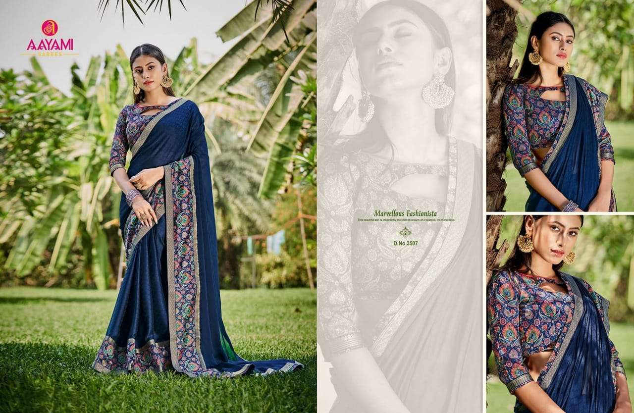 SAKSHI BY AAYAMI 3501 TO 3516 SERIES INDIAN TRADITIONAL WEAR COLLECTION BEAUTIFUL STYLISH FANCY COLORFUL PARTY WEAR & OCCASIONAL WEAR GEORGETTE SAREES AT WHOLESALE PRICE