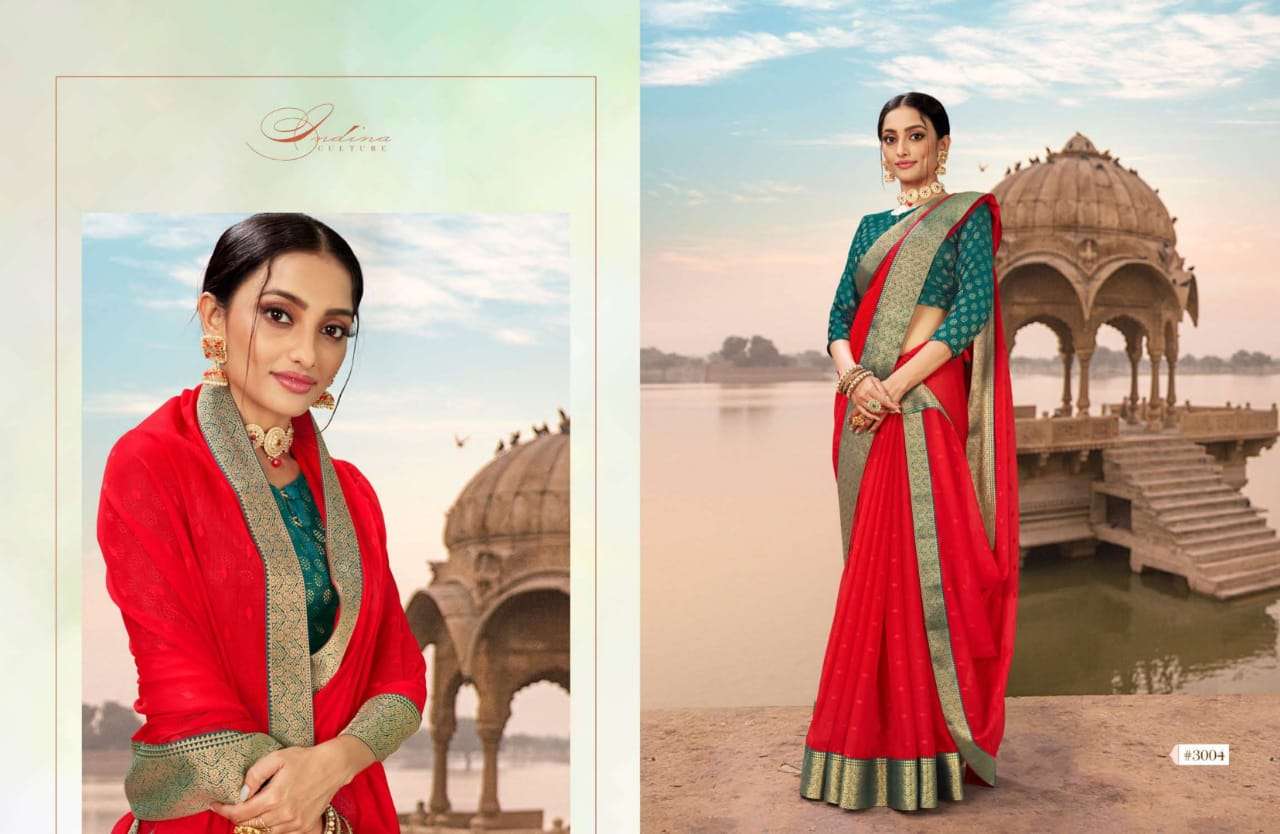 SHRINGAR BY AAYAMI 3001 TO 3014 SERIES INDIAN TRADITIONAL WEAR COLLECTION BEAUTIFUL STYLISH FANCY COLORFUL PARTY WEAR & OCCASIONAL WEAR GEORGETTE SAREES AT WHOLESALE PRICE