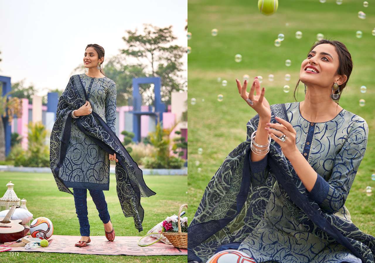NAVYA BY SWEETY FASHION 1001 TO 1012 SERIES BEAUTIFUL SUITS COLORFUL STYLISH FANCY CASUAL WEAR & ETHNIC WEAR SOFT COTTON PRINT DRESSES AT WHOLESALE PRICE