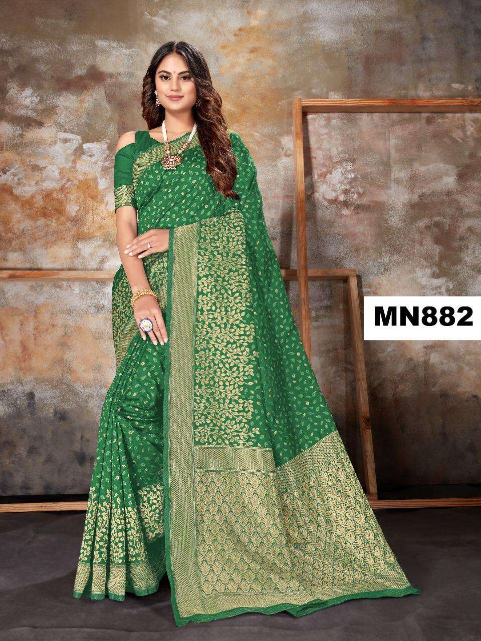 MANOHARI 880 SERIES BY MANOHARI INDIAN TRADITIONAL WEAR COLLECTION BEAUTIFUL STYLISH FANCY COLORFUL PARTY WEAR & OCCASIONAL WEAR BANARASI SILK SAREES AT WHOLESALE PRICE