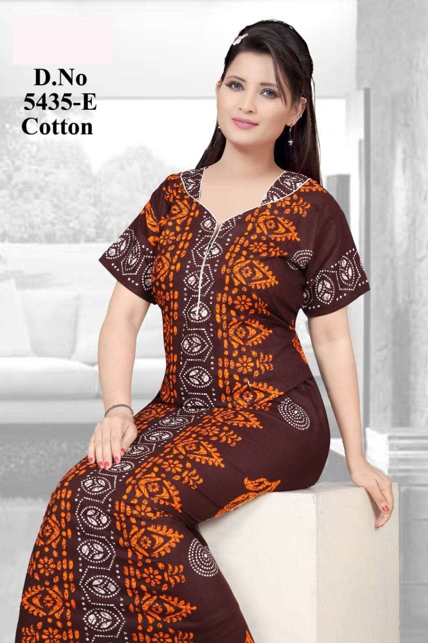 Latest cotton nighty designs sale