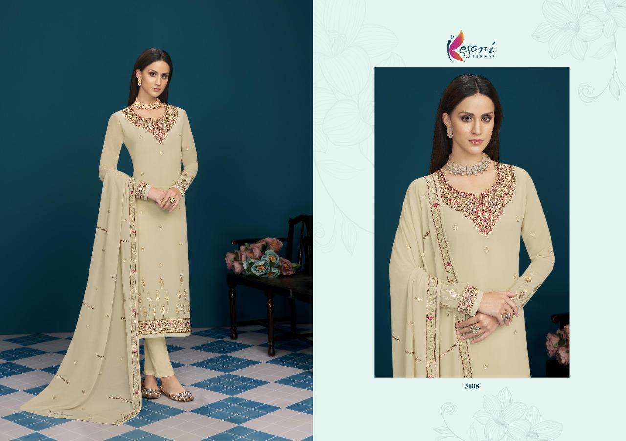 Hayat Vol-2 By Kesari Trendz 5006 To 5010 Series Beautiful Winter Collection Suits Stylish Fancy Colorful Casual Wear & Ethnic Wear Heavy Real Georgette Embroidered Dresses At Wholesale Price