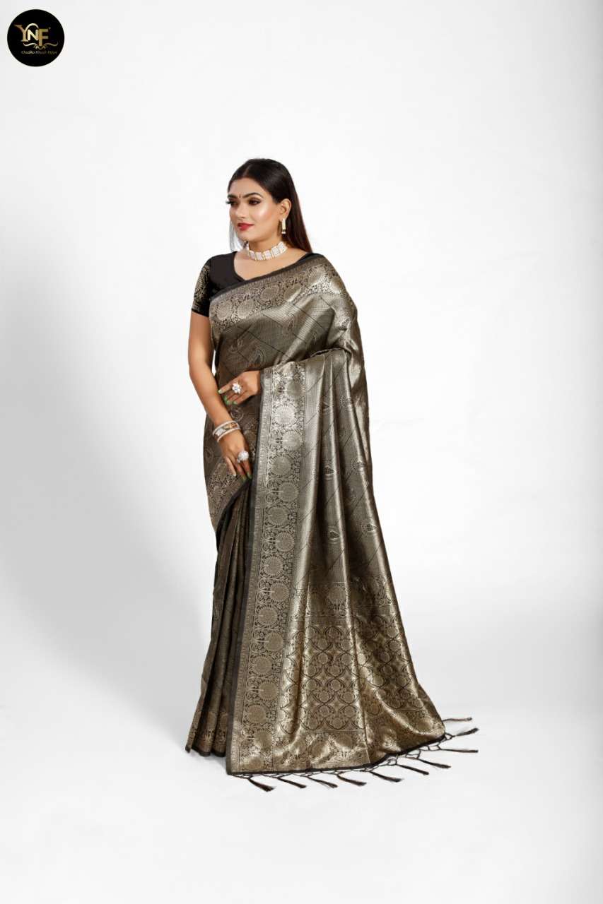MEESHO SILK BY YADU NANDAN FASHION 01 TO 06 SERIES DESIGNER WEDDING COLLECTION BEAUTIFUL STYLISH FANCY COLORFUL PARTY WEAR & OCCASIONAL WEAR KANJIVARAM SILK DRESSES AT WHOLESALE PRICE
