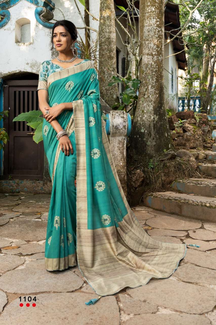 NYARA BY ANGARIKA INDIAN TRADITIONAL WEAR COLLECTION BEAUTIFUL STYLISH FANCY COLORFUL PARTY WEAR & OCCASIONAL WEAR SOFT SILK SAREES AT WHOLESALE PRICE