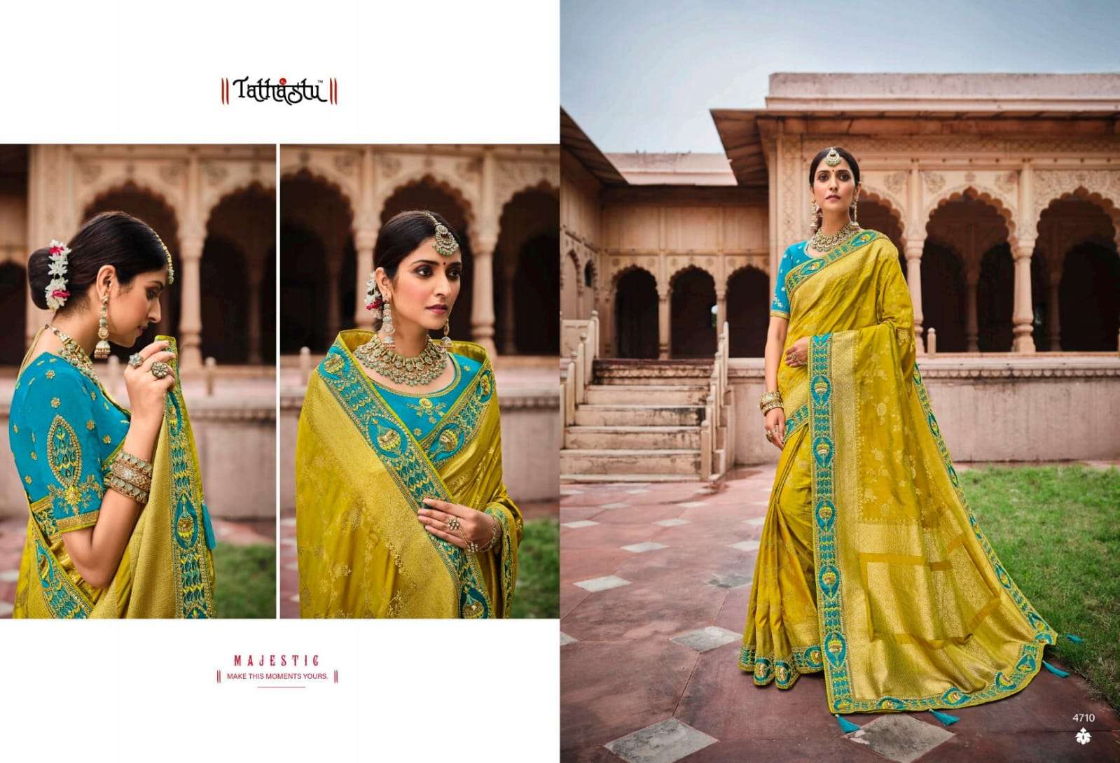 TATHASTU 4700 SERIES BY TATHASTU 4701 TO 4712 SERIES DESIGNER BEAUTIFUL NAVRATRI COLLECTION OCCASIONAL WEAR & PARTY WEAR SILK LEHENGAS AT WHOLESALE PRICE