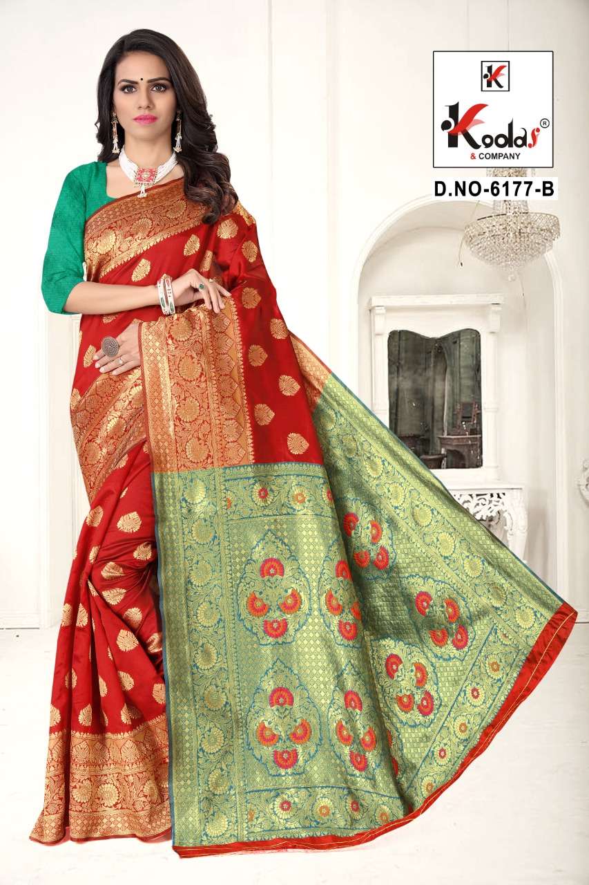 ATRANGI-6177 BY SITKA 6177-A TO 6177-F SERIES INDIAN TRADITIONAL WEAR COLLECTION BEAUTIFUL STYLISH FANCY COLORFUL PARTY WEAR & OCCASIONAL WEAR SILK SAREES AT WHOLESALE PRICE