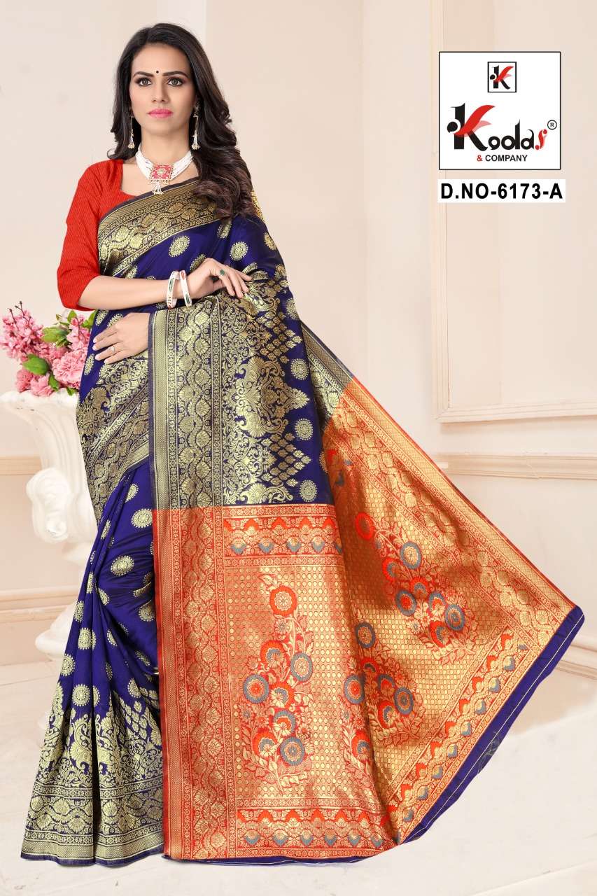 ATRANGI-6173 BY SITKA 6173-A TO 6173-F SERIES INDIAN TRADITIONAL WEAR COLLECTION BEAUTIFUL STYLISH FANCY COLORFUL PARTY WEAR & OCCASIONAL WEAR SILK SAREES AT WHOLESALE PRICE