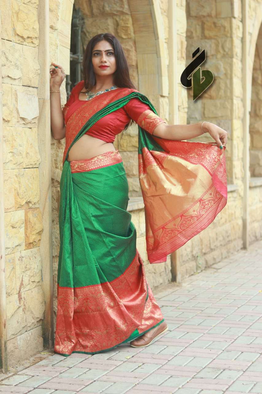 MATHURA BY FASHID WHOLESALE SF INDIAN TRADITIONAL WEAR COLLECTION BEAUTIFUL STYLISH FANCY COLORFUL PARTY WEAR & OCCASIONAL WEAR SOFT LICHI SILK SAREES AT WHOLESALE PRICE