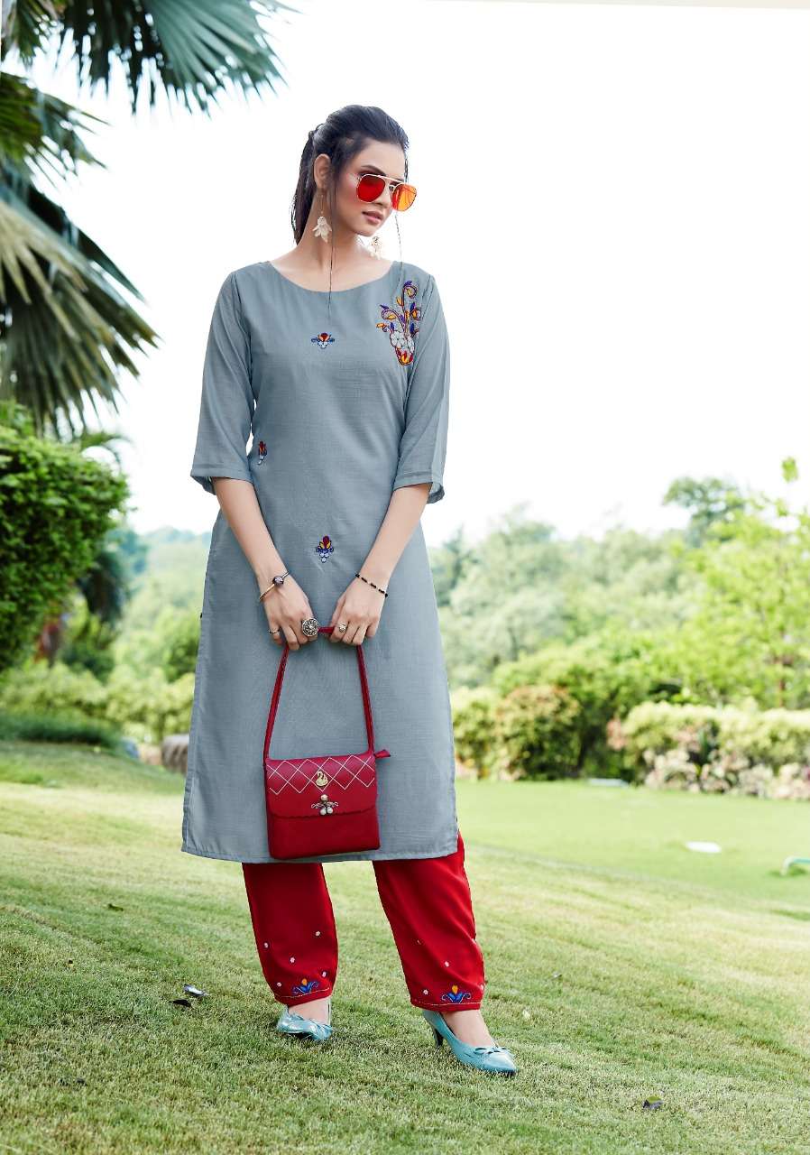 KASEISH BY JHALA 1300 TO 1306 SERIES DESIGNER STYLISH FANCY COLORFUL BEAUTIFUL PARTY WEAR & ETHNIC WEAR COLLECTION MUSLIN SILK KURTIS WITH BOTTOM AT WHOLESALE PRICE