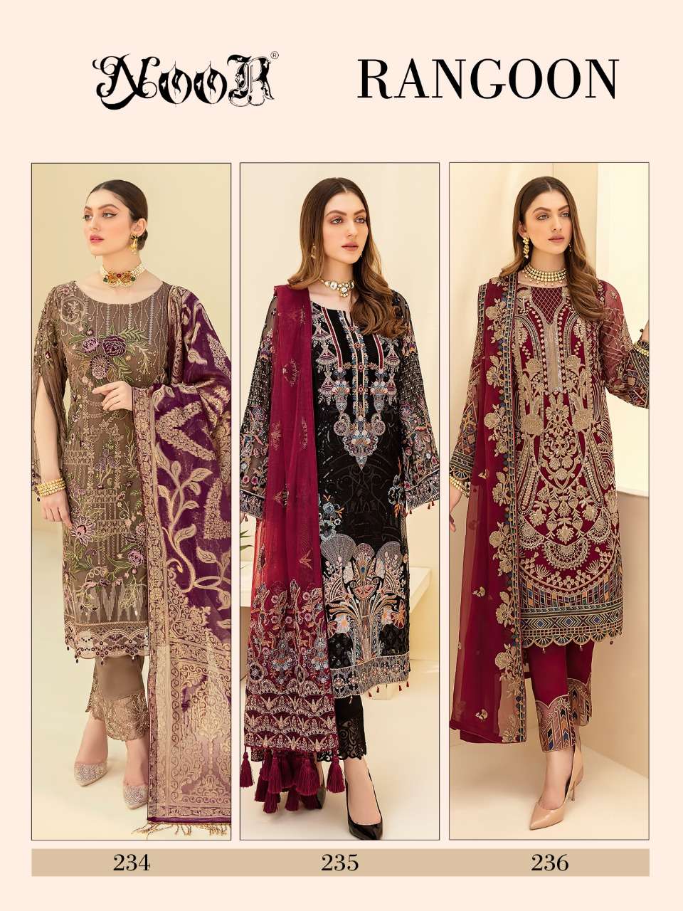 Rangoon pakistani dresses top